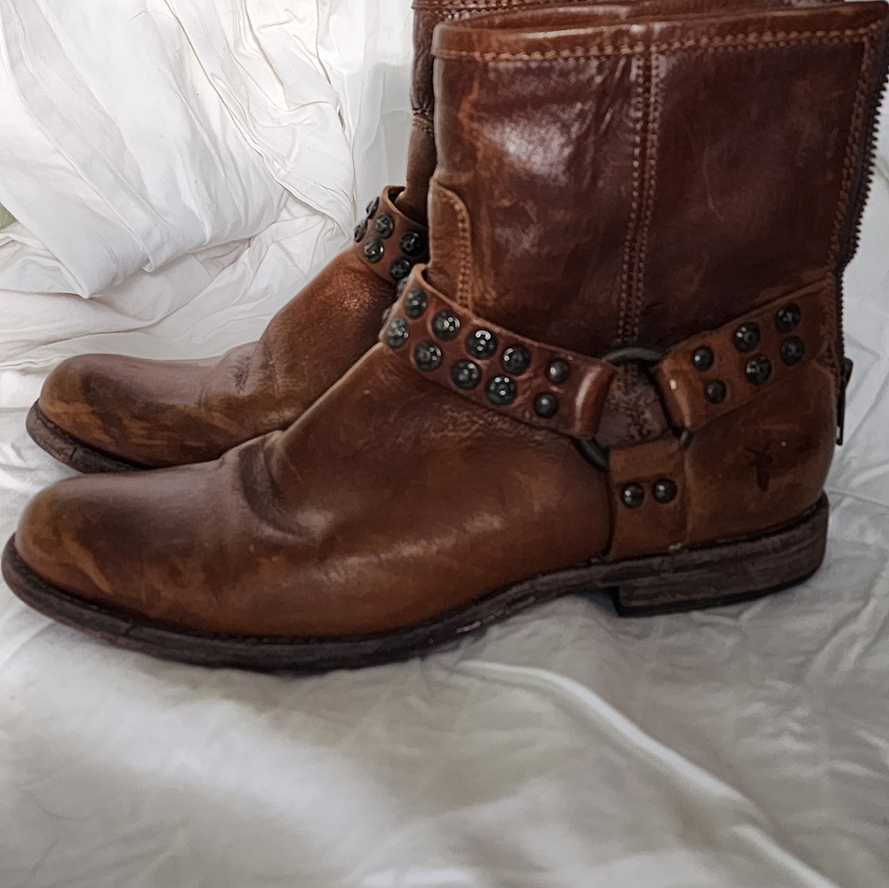 Frye Harness Booties
